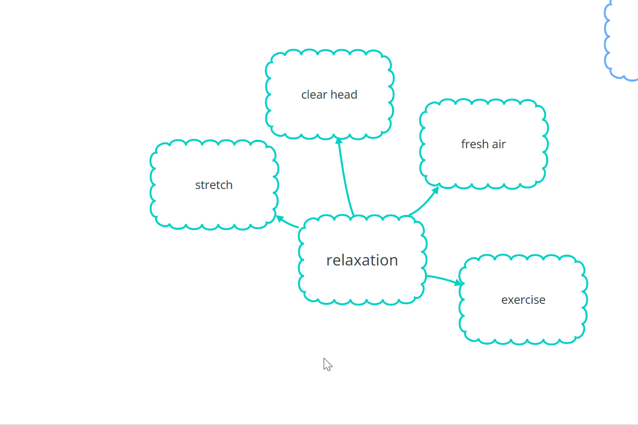 Click the connected button then X to disconnect two bubbles