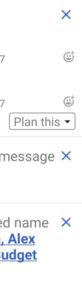 Options to dismiss notification with X.
