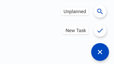 Option to search of unplanned tasks or adding new one.