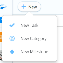 Double click to add a task