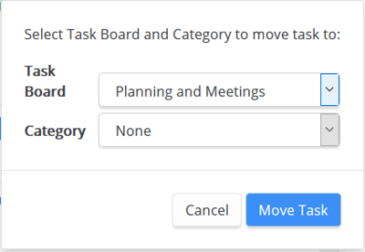 Selecting task location.