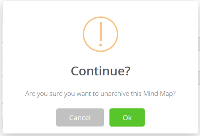 Unarchive the Mind Map