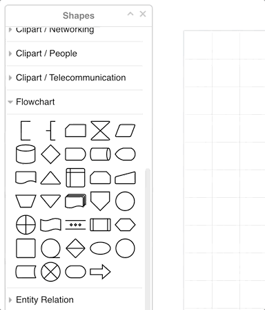 Hover over each shape to see what they are