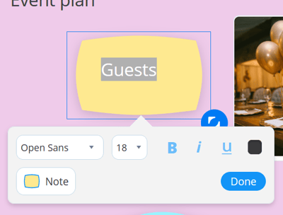 Double click on an element