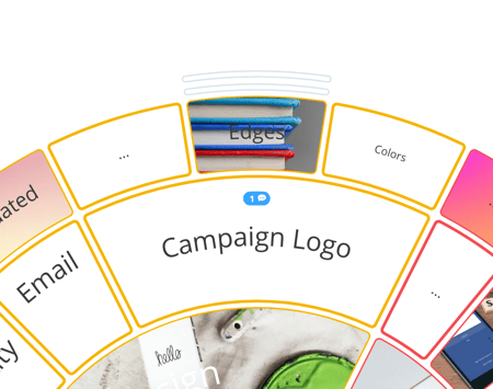 Alter the size and width of Radial segments