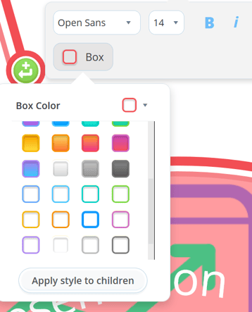 Click colour box to view full colour options.