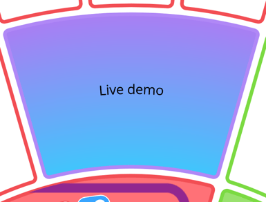 Click anywhere on canvas to exit menu.