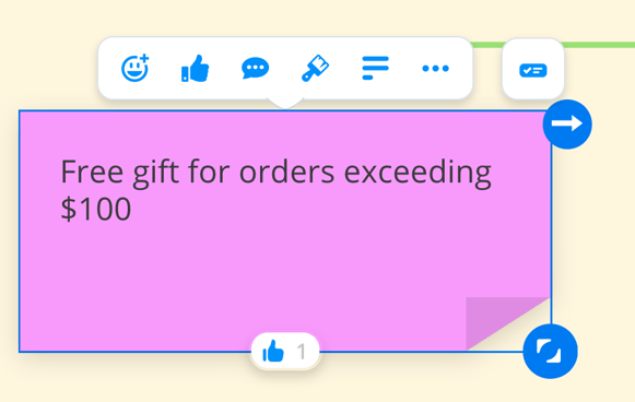 Click on the whiteboard element.