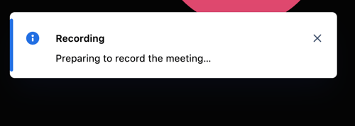 meeting will now be recorded