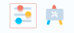 Selected 3-dot icon.