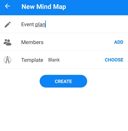Create Ayoa Mind Map and name it.