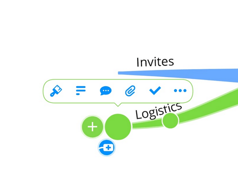 Tap the plus icon to add a new branch.