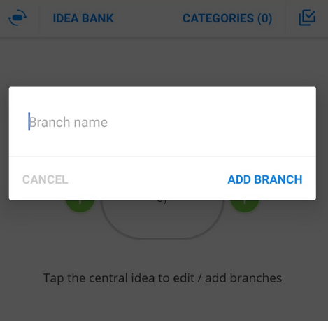 Tap Add Branch.