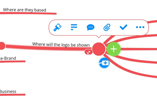 Tap on a branch and select the 3 dot icon. 