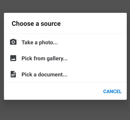 Choose a source for your image