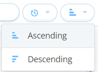 Organising template by ascending and descending 