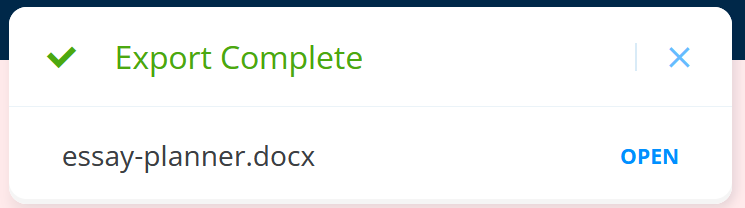 Exporting A Mind Map As A Word Document