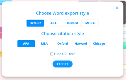 Exporting A Mind Map As A Word Document