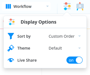 Changing Live Share setting to ON.