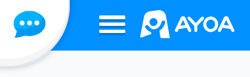 To maximise the full Chat bar, click on the speech bubble in the top left-hand corner.