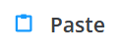 The paste option.