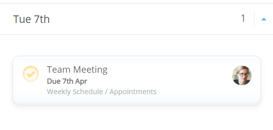 visible on both the Calendar and the Task Board