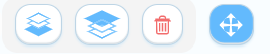 The options for editing elements.