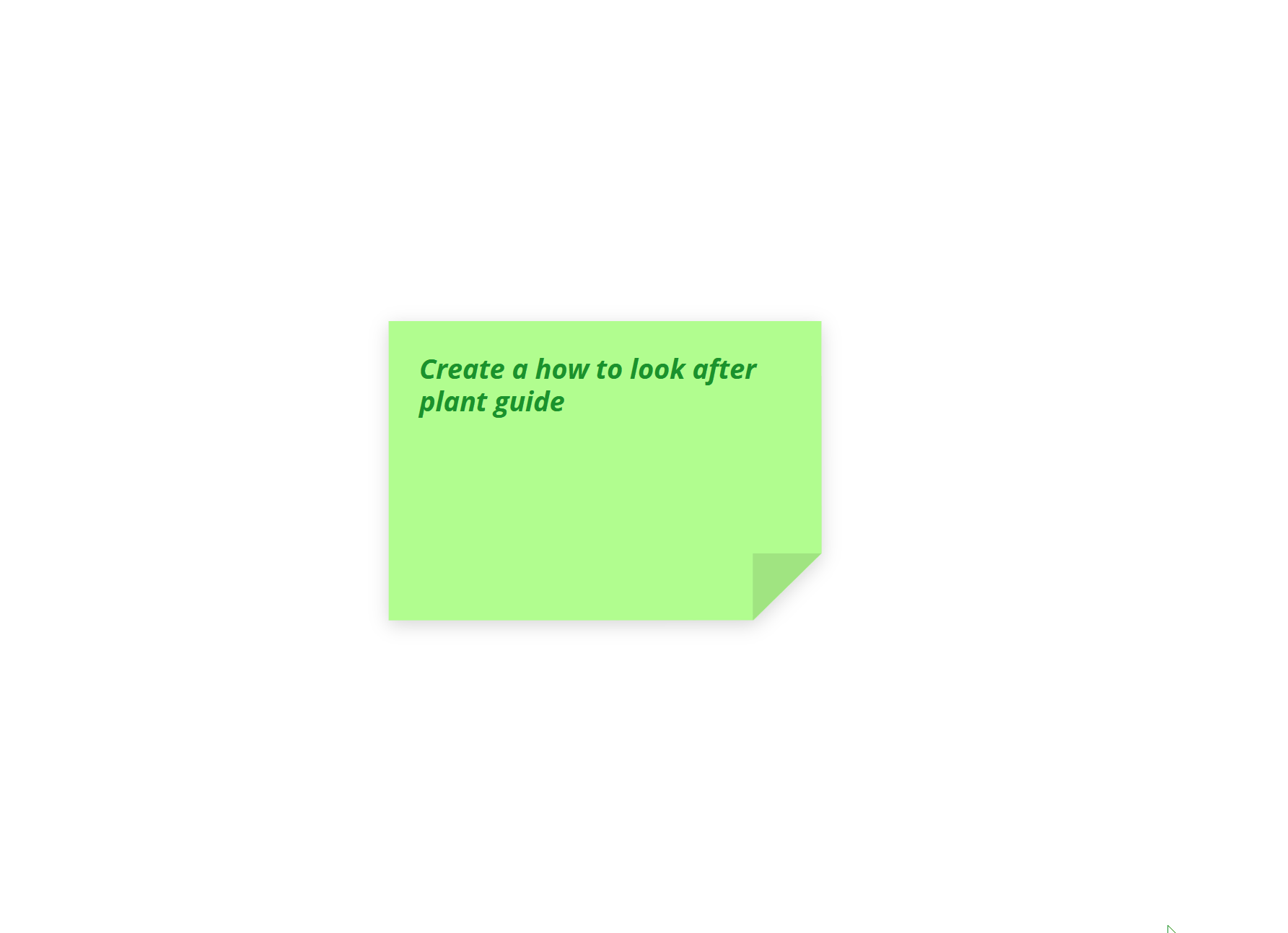 Increase and decrease the size of the note