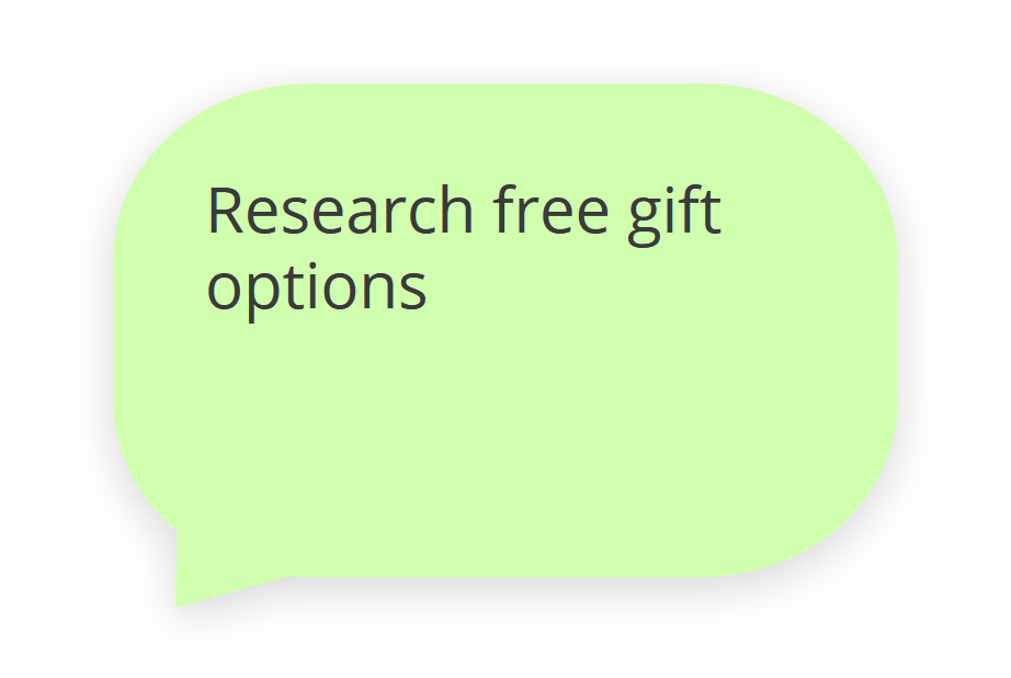 Create your sticky note and add as a task.
