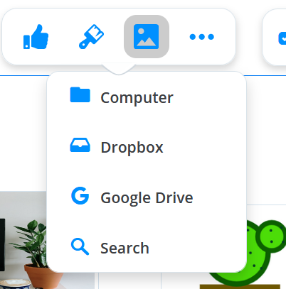 Choose an image source