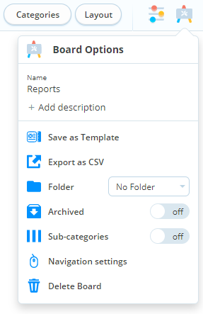 Enable workflow sub categories