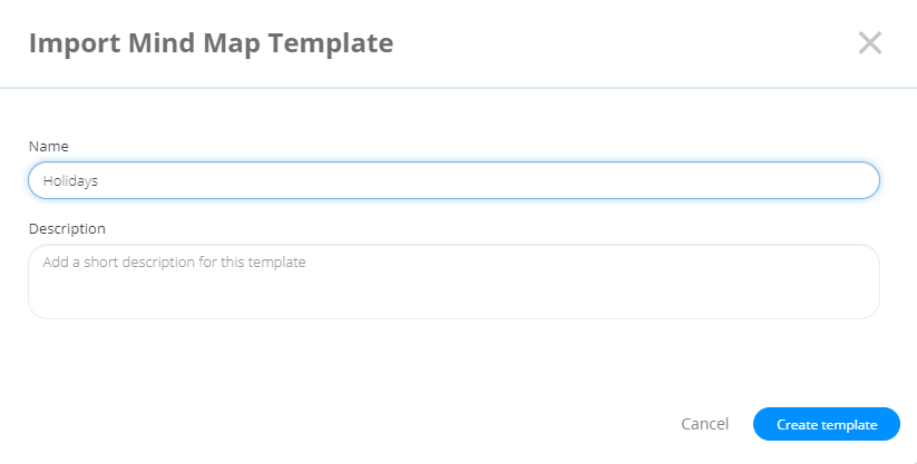 Renaming imported temaplate.
