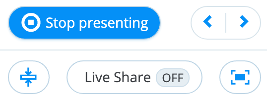 This will open up additional presentation options.