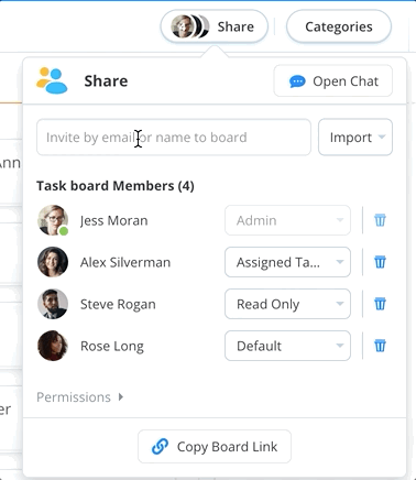 Inviting Other Users To Your Boards