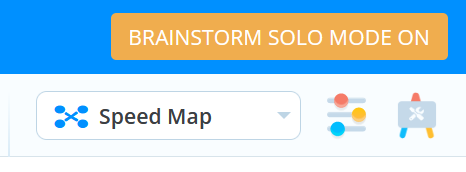  It will now change to 'Brainstorm Solo View: On'